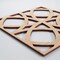 Ekena Millwork Medium Fleetwood Decorative Fretwork Wood Wall Panels, Alder, 15 3/8"W x 15 3/8"H x 3/8"T WALW16X16X0375FLTAL - alternate 6